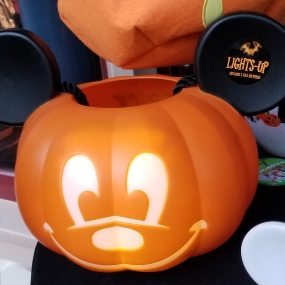 Disney | Accessories | Mickey Mouse Jack O Lantern Light Up | Poshmark